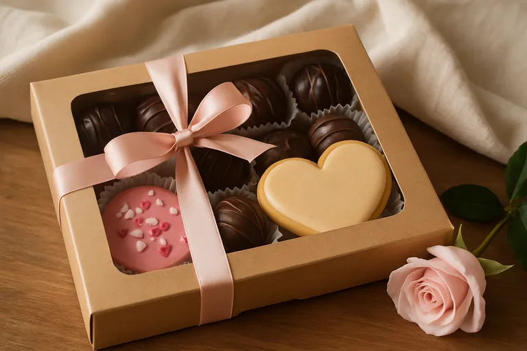 Gevulde vensterdoosjes met liefde